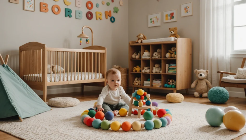 jouet bébé 7 mois montessori