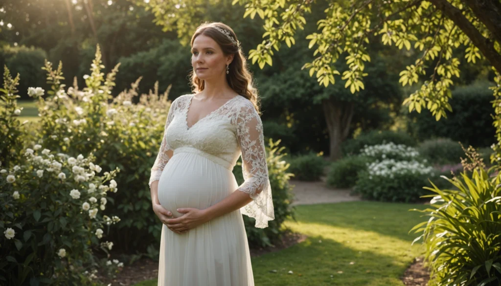 robe de mariée grossesse